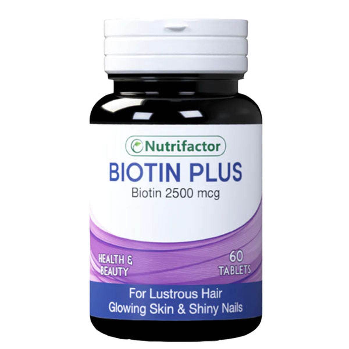 Nutrifactor Biotin Plus 2500 mcg 30 Tablets